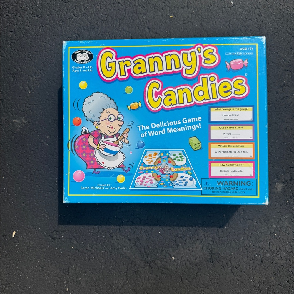 Granny’s Candies - super duper game - speech therapy